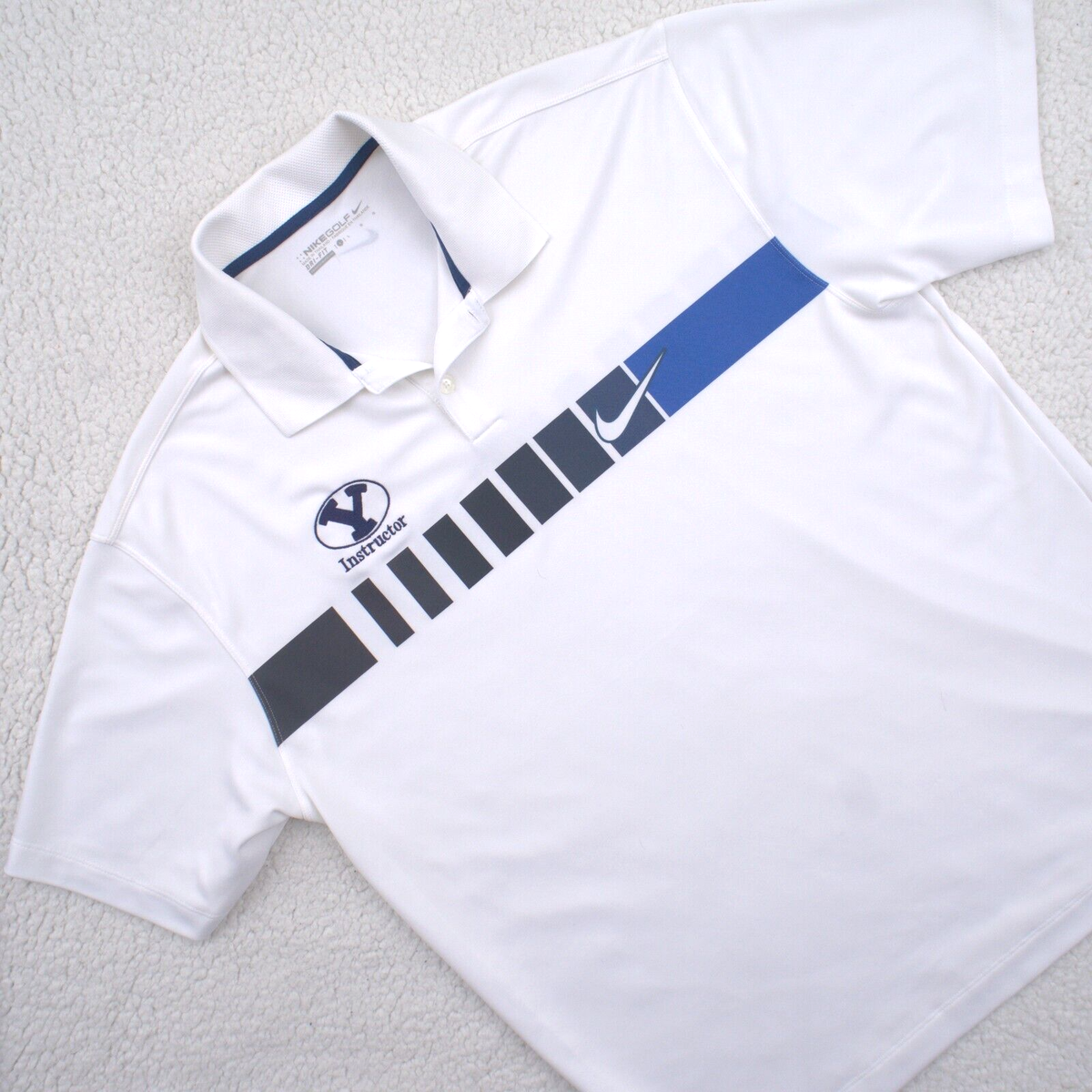 nike byu polo