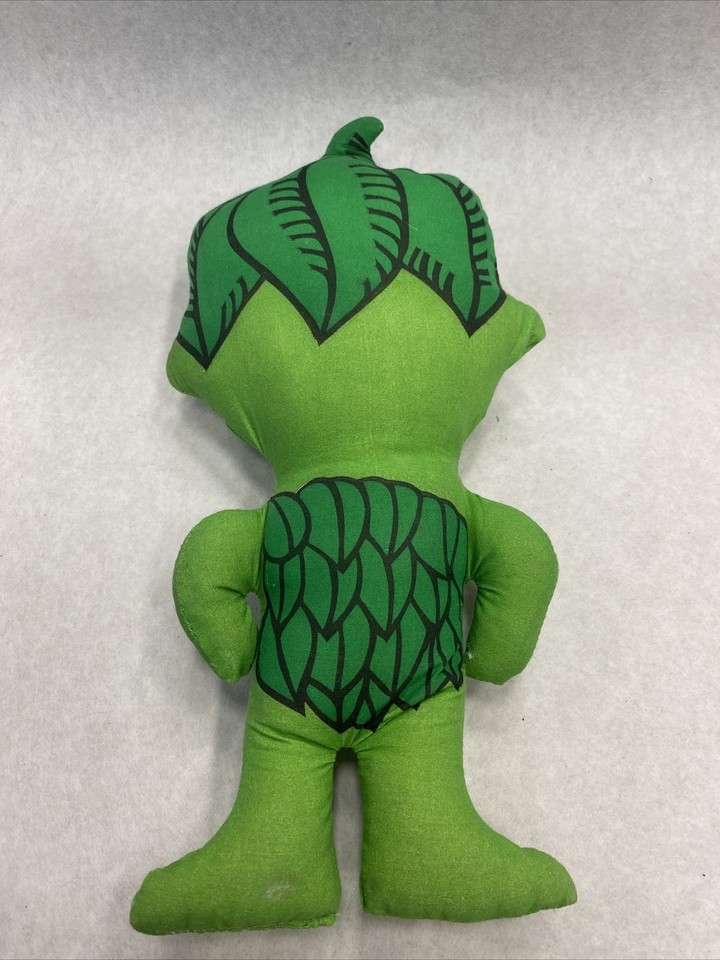 Vintage 80's Green Giant LITTLE SPROUT Rag Doll by Pillsbury FREESHIP