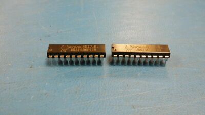 (2 PCS) IMS1400PL10 INMOS IC SRAM 16KX1 100ns MOS DIP 20PIN PLASTIC 300mil