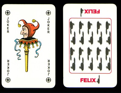 1 x Joker playing card Felix cat food AE 593