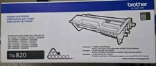 NEW and SEALED Genuine Brother TN-820 Black Toner Cartridge