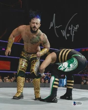 Mr Mecha Wolf 450 Signed 8x10 Photo BAS Beckett COA WWC WWE NXT Picture Auto'd 7