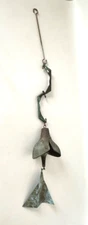 Paolo Soleri Wind Chime Bronze Bell 31" Long x 7" L Bell Vintage Original '70s