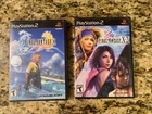 Final Fantasy X and X-2 Sony PlayStation 2 PS2 Lot: 2 Video Games! No Manuals