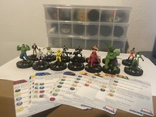 Marvel Heroclix Incredible Hulk IH Complete Common Set 14 Figs w/ cards