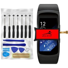 Substitutable 320mAh Battery  Screwdriver Tool Set F Samsung Gear Fit 2 SM-R360