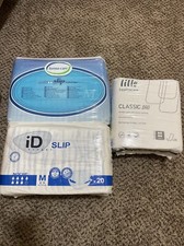 European Rare Vintage Diaper Lot 3 Bags Forma-care, ID, Lille Size Medium