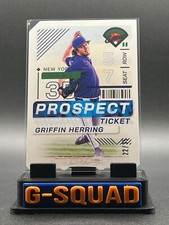 2024 Panini Prospect Edition #115 Griffin Herring Prospect Ticket Stub /35 SP