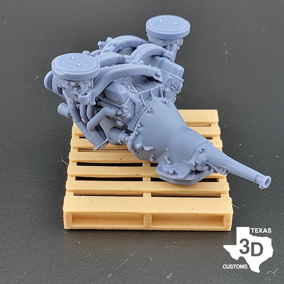 Dodge 440 RB Long Ram Intake model engine resin 3D printed 1:25/1:24 | eBay