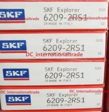 NEW SKF 6209-2RS1 deep groove ball bearing 1PCS #DC