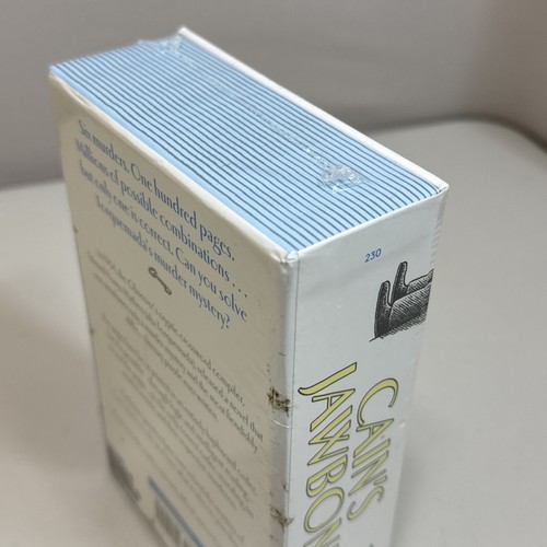 Cain's Jawbone A Novel Problem Cards by Torquemada NEW AND SEALED - Imagen 4 de 11