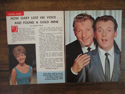 1966 Detroit TV Mag(FLORENCE HENDERSON/JOHN GARY/DAVID WAYNE/BURL IVES/DANNY KAY