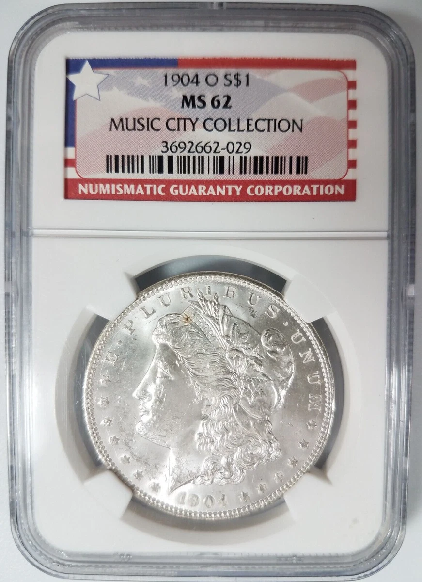 MS 62 Graded 1904 Year Morgan US Dollars (1878-1921) for sale | eBay