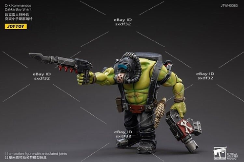 1:18 JoyToy JT2955 Action Figure Model Ork Kommandos Dakka Boy Snarit Soldier - Picture 2 of 9