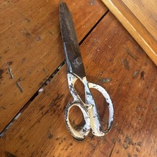 Tailor Upholstery Scissors 10" Steel, Heavy Duty Very Early Unbranded