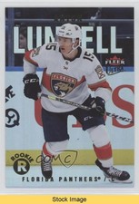 2021-22 Upper Deck Fleer Ultra Rookies Rainbow Foil Anton Lundell #241 READ 09wc