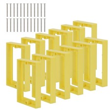 Single Gang Receptacle Electrical Outlet Box Extenders Yellow Pack Of 12
