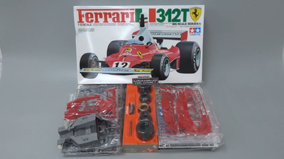 TAMIYA 1/12 Ferrari 312T プラモデル Tamiya 1/12 Ferrari 312T Big Scale Series F1 Vintage Plastic model