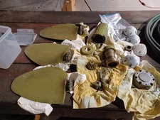 Max-Prop 3 bladed feathering boat propeller, 3/4” shaft, 