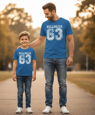 T-shirt Bulldozer 63 Maglietta Oversize Con Stampa In Cotone Maglietta Regalo Uomo