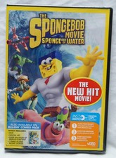 The spongebob Movie: Sponge Out of Water DVD, 2015 widescreen used one time