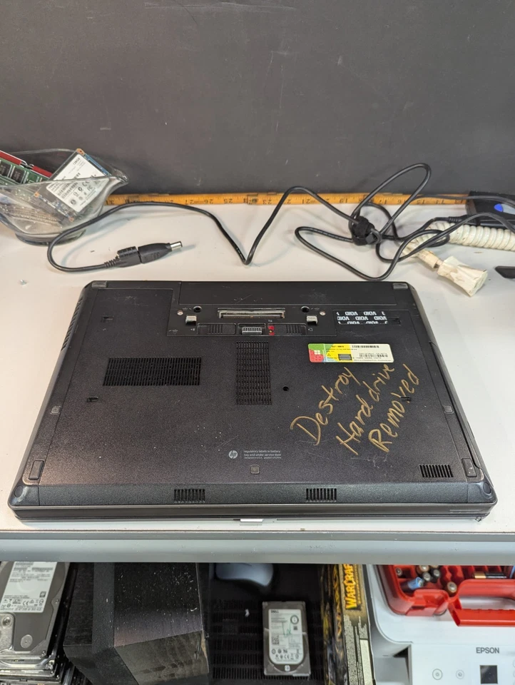 Portátil HP ProBook 6460b 15,4" i7-2ª generación sin disco duro/cable #377 Foto 4 de 4