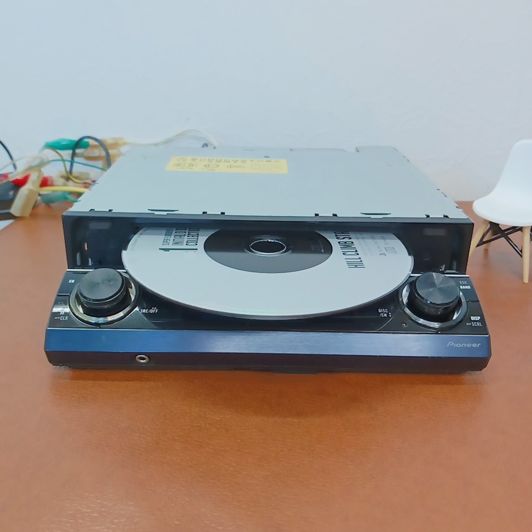 Pioneer Carrozzeria DEH-P940 Car Audio 1DIN DSP SFC CD AUX Tested