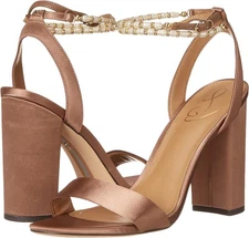 Sam Edelman Women's Yanelli Heeled Sandal Toffee 9M