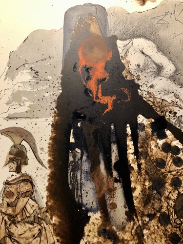 '67 Salvador Dali Original Biblia Sacra #93 "Iesus flagellatus" John 19:1 COA - Picture 12 of 18