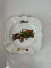 Vintage Ashtray with 1909 Rolls Royce