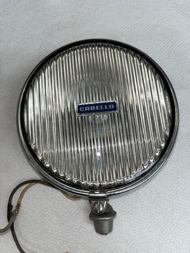 Vintage Carello 6” Round DGM 5974 Driving ? Light It Works Ferrari? Porsche?
