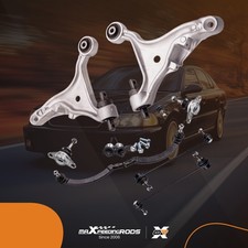 8pcs Front Suspension Track Control Set Wishbone Arm Kit For Volvo S60 I V70 II