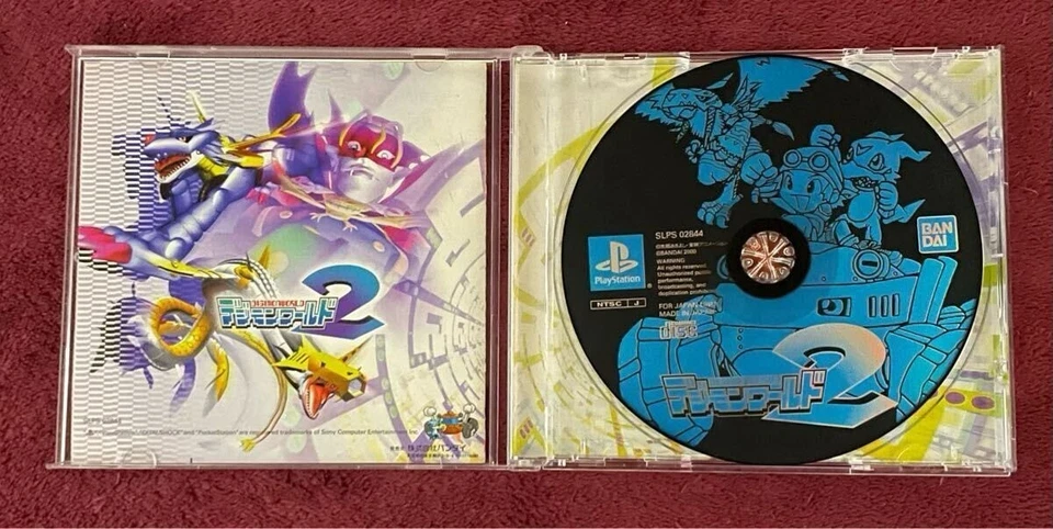 Digimon World 1 2 3 set PS1 Sony Playstation 1 Japan Version Tested Used - Image 4 of 4
