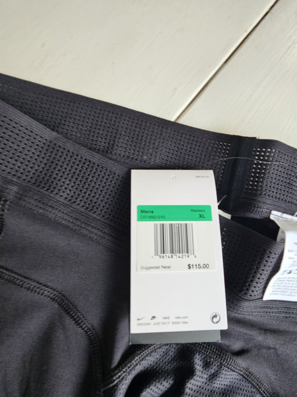 Nike Aeroswift Dri-FIT ADV Running Tights compression Men's NWT Black XL $115