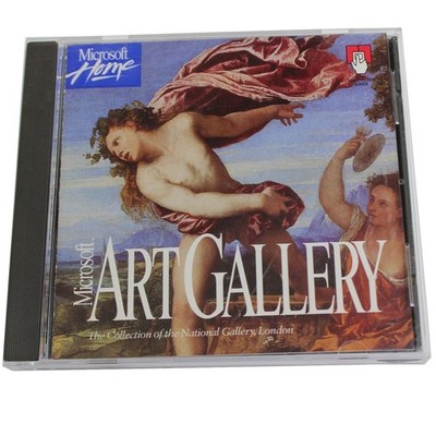 Microsoft Art Gallery CD-ROM Software Macintosh 1993 National Gallery London