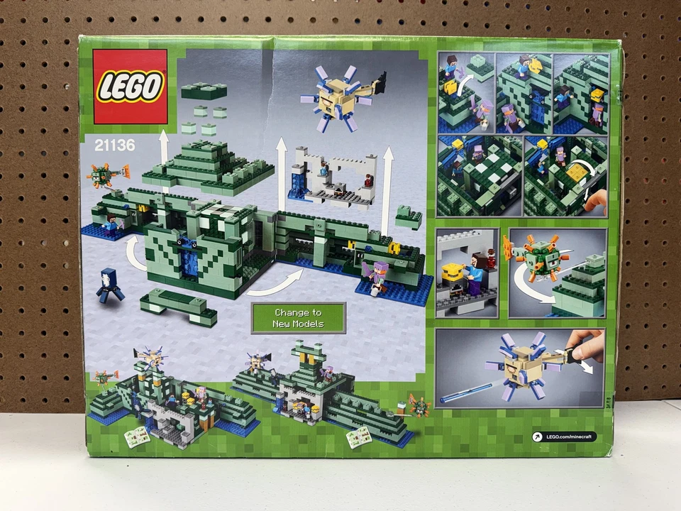 乐高 Minecraft 海洋纪念碑 21136 全新原厂密封盒 — 第 2/4 张图片