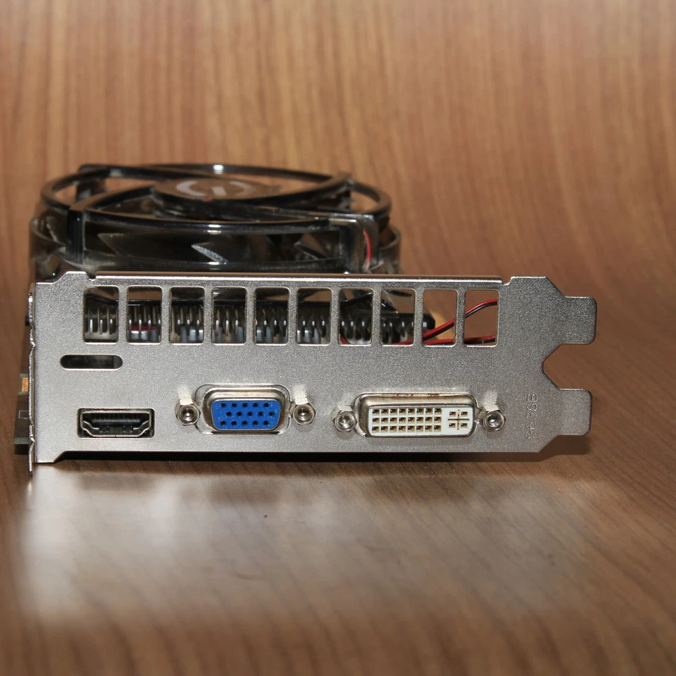 EVGA GeForce GTS 250 1GB VGA DVI HDMI GPU Untested - Image 4 of 4