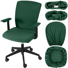 4 Pcs Office Chair Covers Set Computer Universal Protective Stretchable Chair...