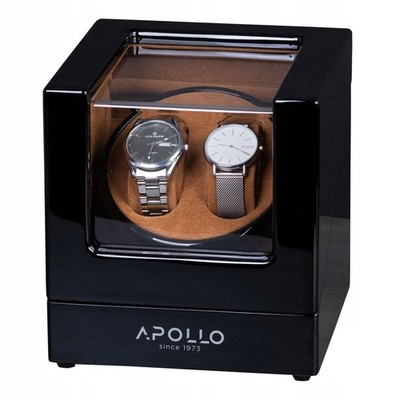 Uhrenbeweger APOLLO SINCE 1973  fur 2 uhr Exklusive Uhrenbox Uhrenkasten