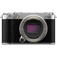 Fujifilm X-M5 Mirrorless Digital Camera Body Silver 26.1MP 6.2K Video NEW