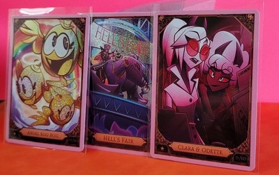Common/1-star 2nd Edition Pink FOILS - Hazbin Hotel Season 2 Trading Cards
