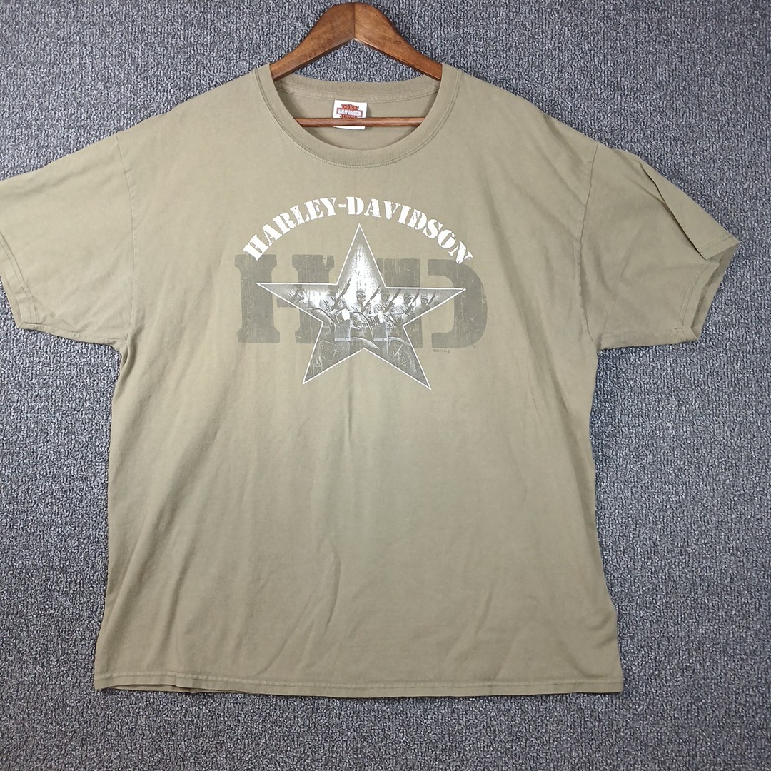 XL Harley-Davidson 長袖カットソー Yuma Arizona Harley Davidson Shirt Mens XL Yuma AZ Military Army Theme Biker