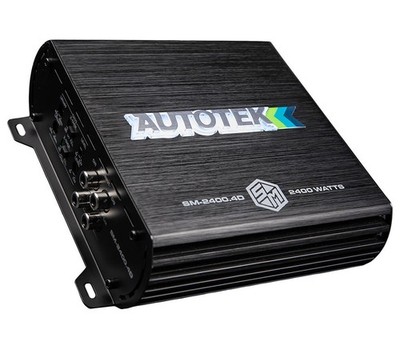 Autotek SM-2400.4D 2400 Watt 4-Channel Car Audio Amplifier Class D Amp