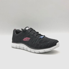 Skechers Gray/White Air Cooled Memory Foam Lace Up Sneaker Women's Size 10