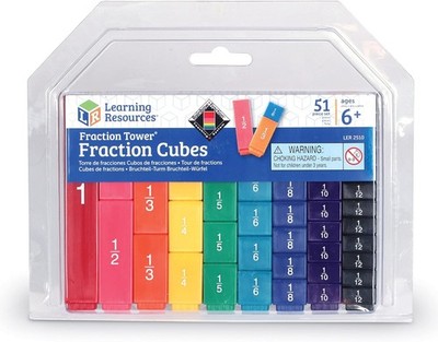 Learning Resources Fraktionsturmwürfel