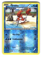 Krabby 13/119 Reverse Holo Phantom Forces Pokemon Card