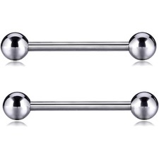 Nippelringe Titan 12G 14G 16G Damen Schmuck Piercing Barbells Ohrstecker