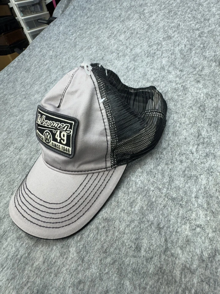 Parche gorra hombre Volkswagen ajustable gris negro malla desde 1949 Foto 2 de 4