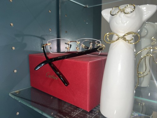 Cartier Black Horn Frames - Picture 2 of 4