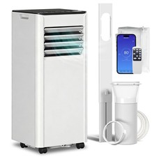 HOMCOM Portable Air Conditioner 5000 BTU, 4-in-1 Air Conditioning Unit